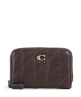 Coach Essential Quilted Pillow Monedero maple