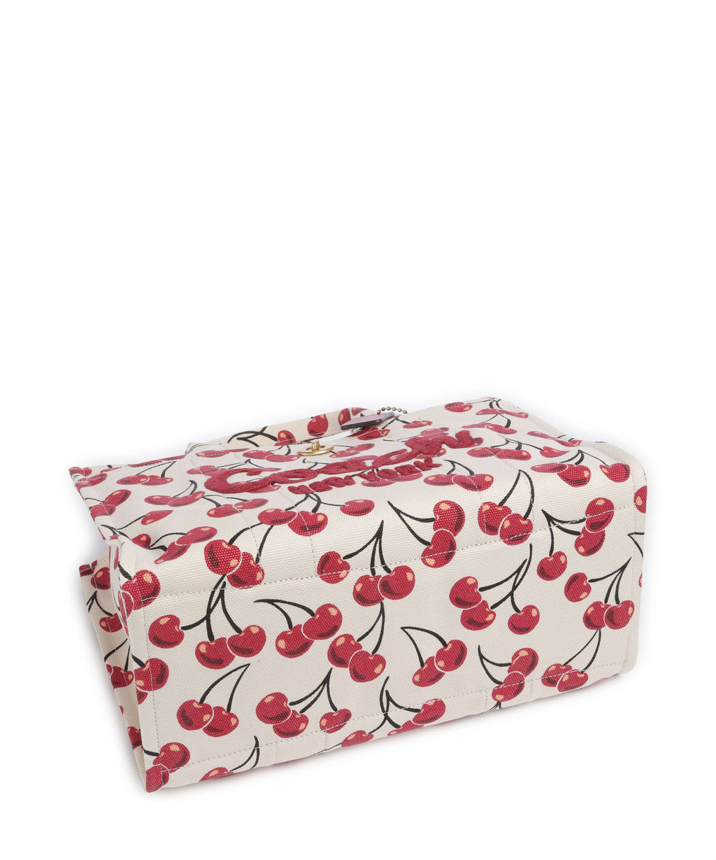 Coach Cargo Cherry Print Handbag chalk/multicolour
