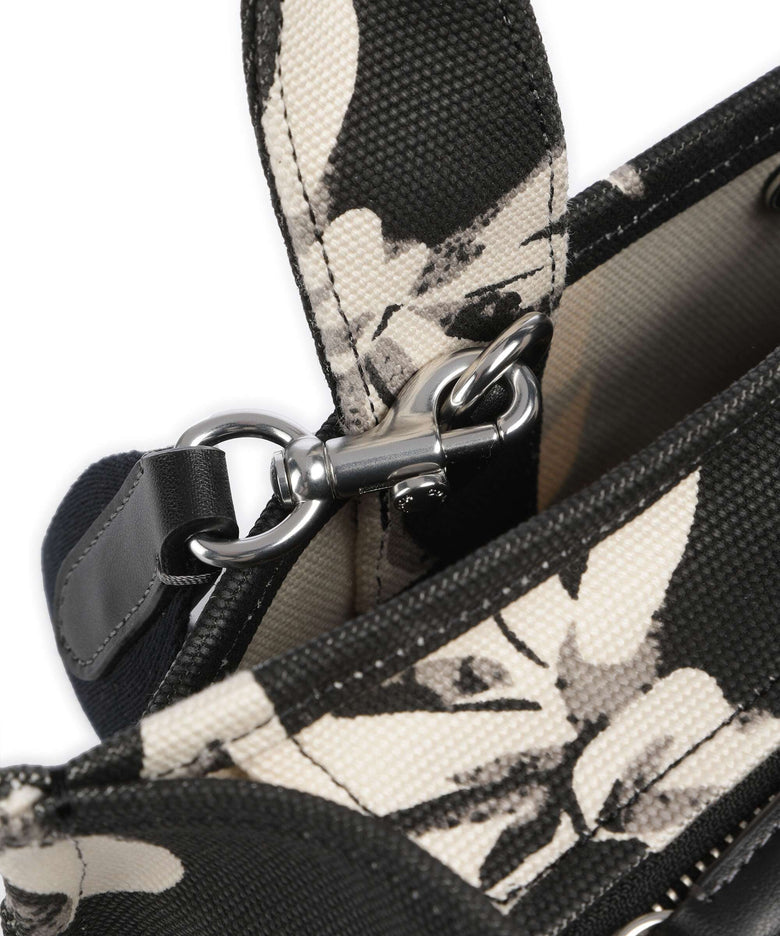 Coach Cargo Bow Print Handbag black/multicolour