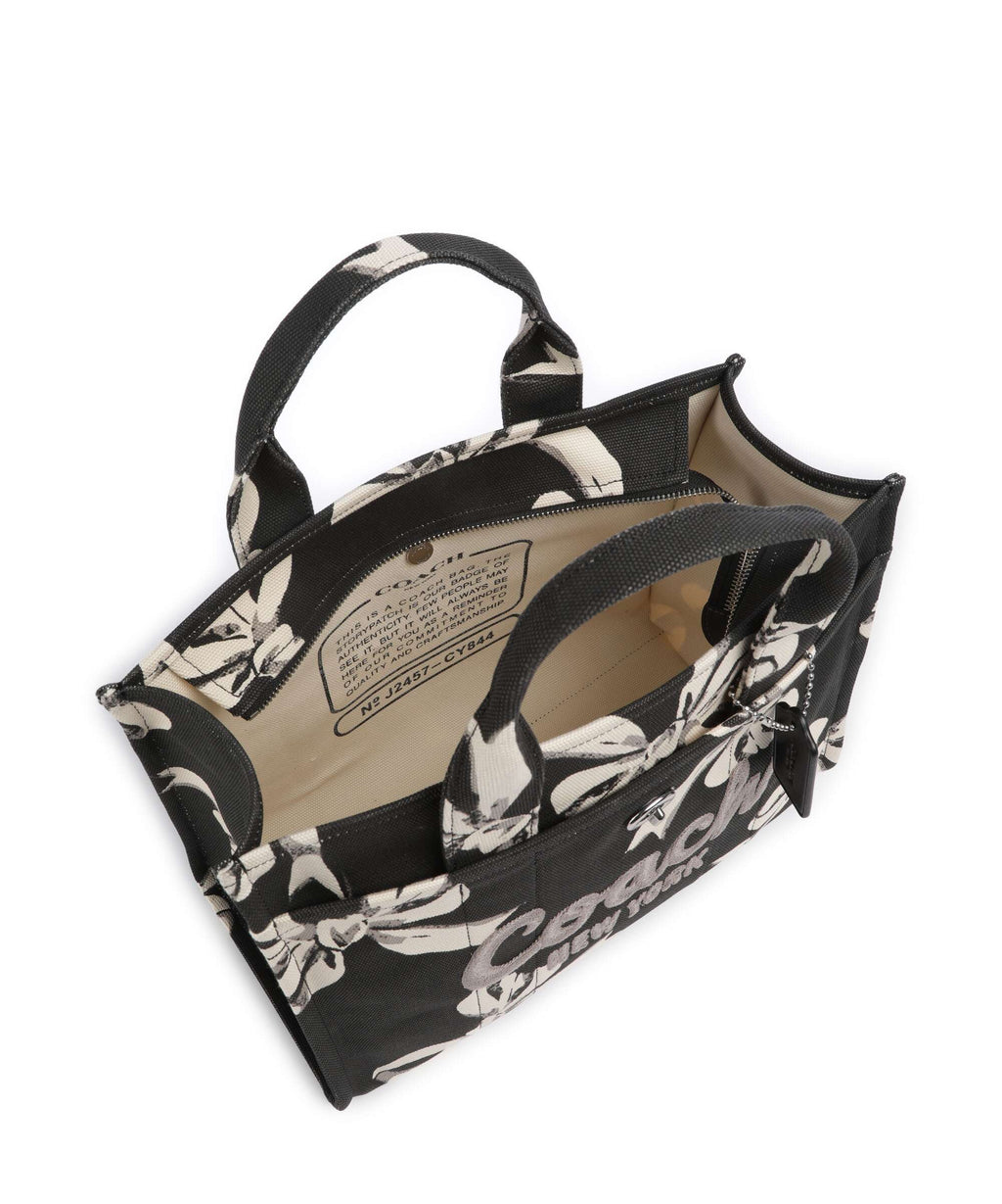 Coach Cargo Bow Print Handbag black/multicolour