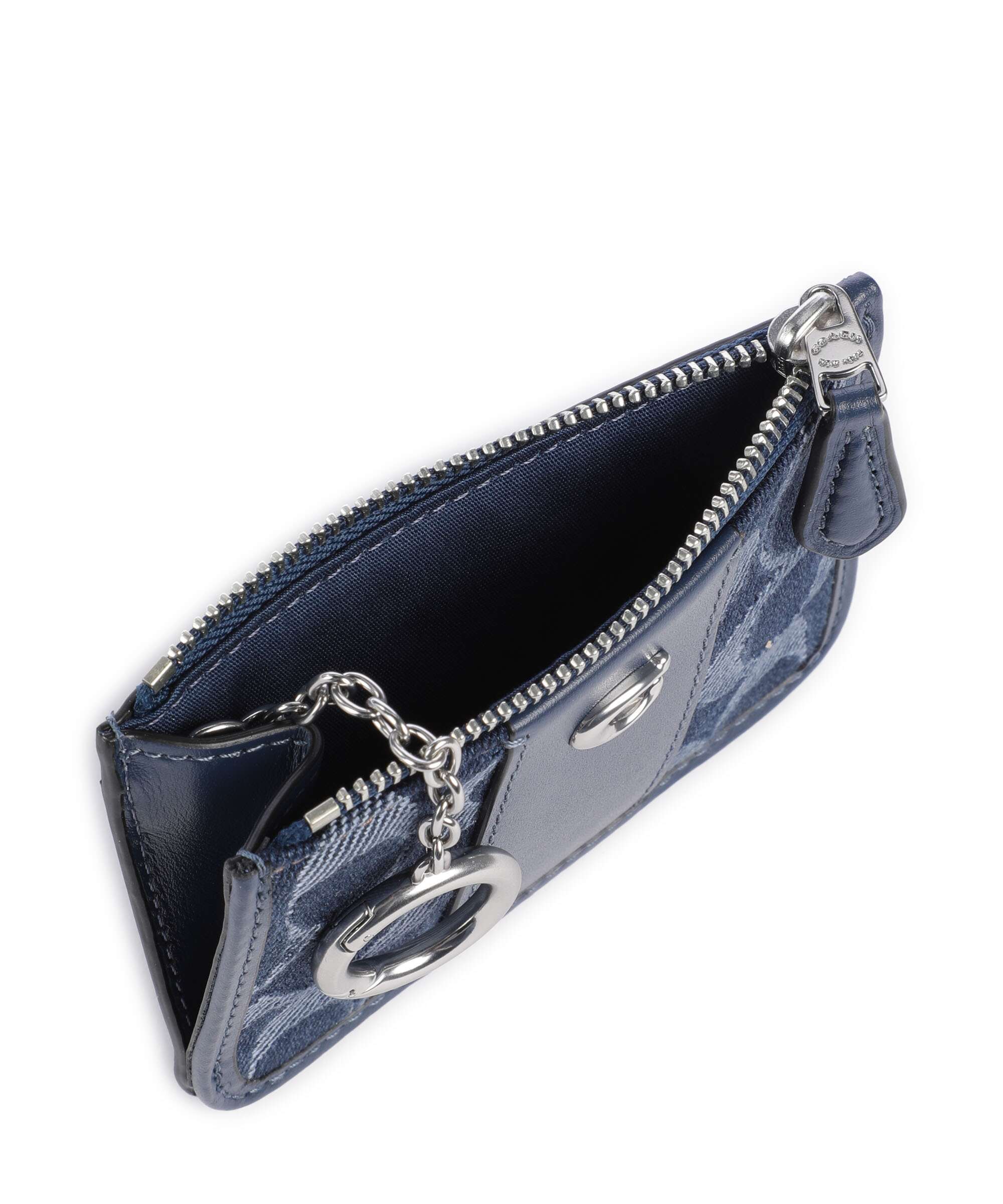 Coach Signature Credit card holder deep blue/multicolour