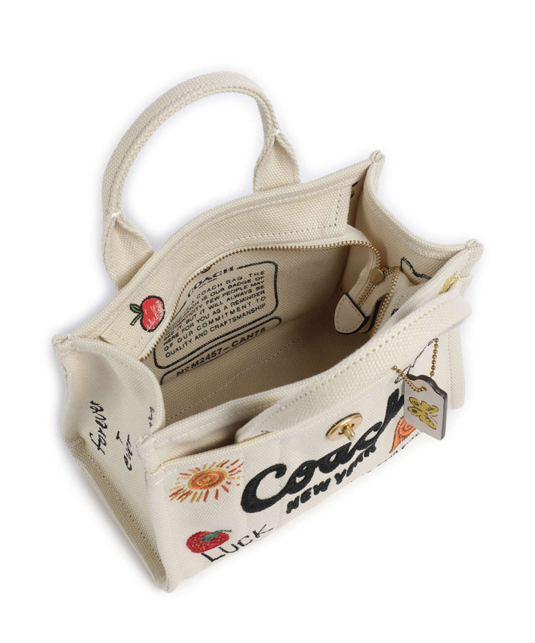 Coach Cargo Sketch Print 20 Handbag natural/multicolour