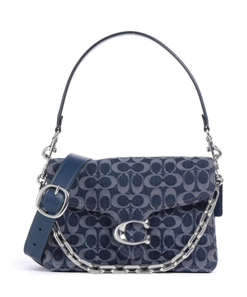 Coach Tabby Signature Chain Bolso de hombro deep blue/multicolour