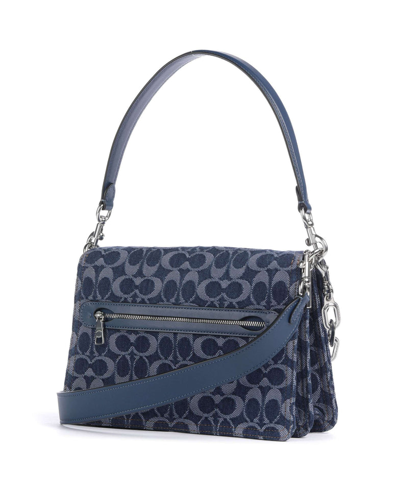Coach Tabby Signature Chain Shoulder bag deep blue/multicolour