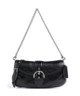 Coach Soho Crinkle Patent 25 Bolso de hombro black
