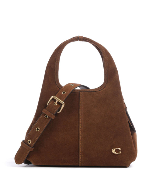 Coach Lana Suede 23 Handbag warm brown