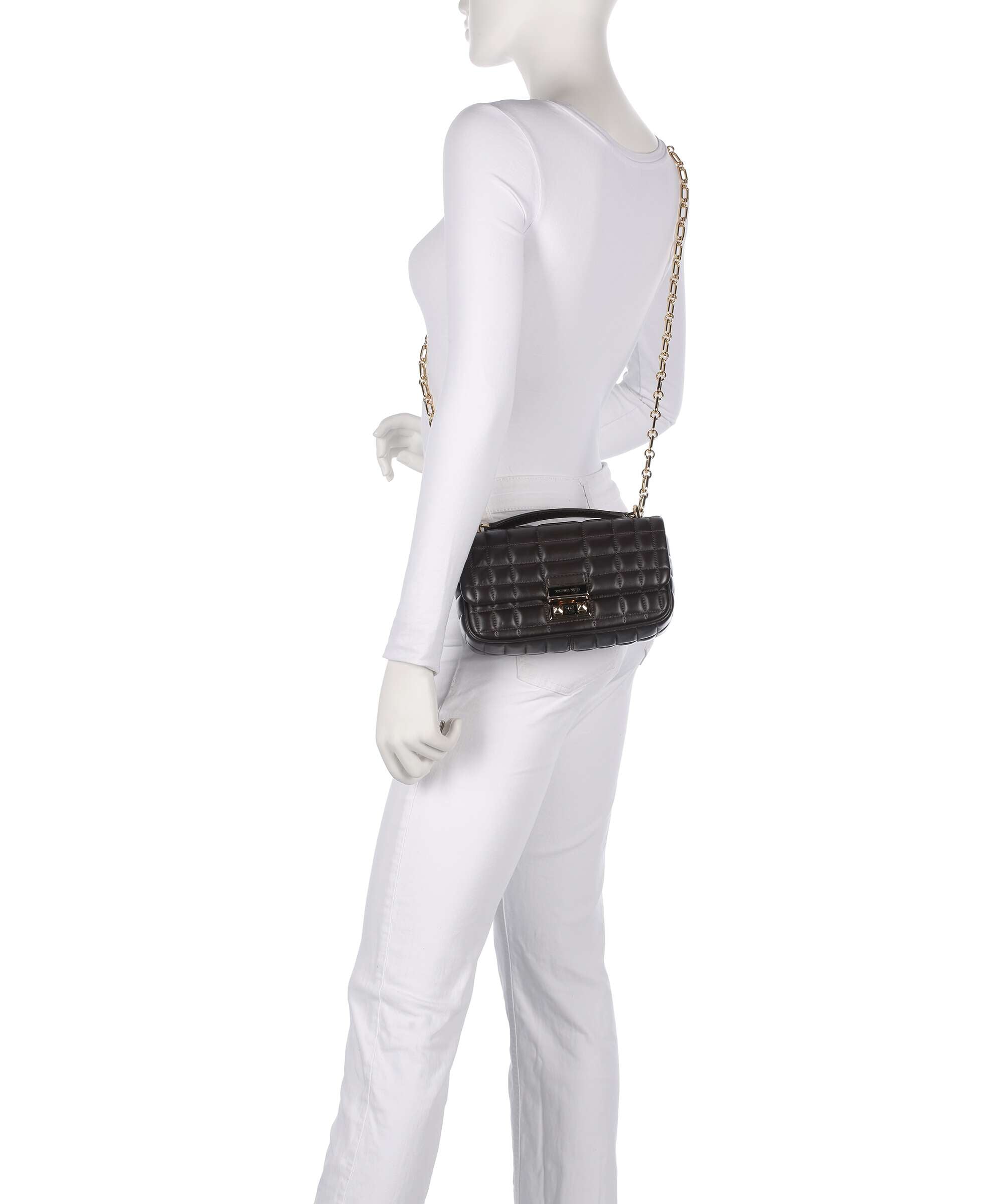 Michael Kors Tribeca Shoulder bag chocolate