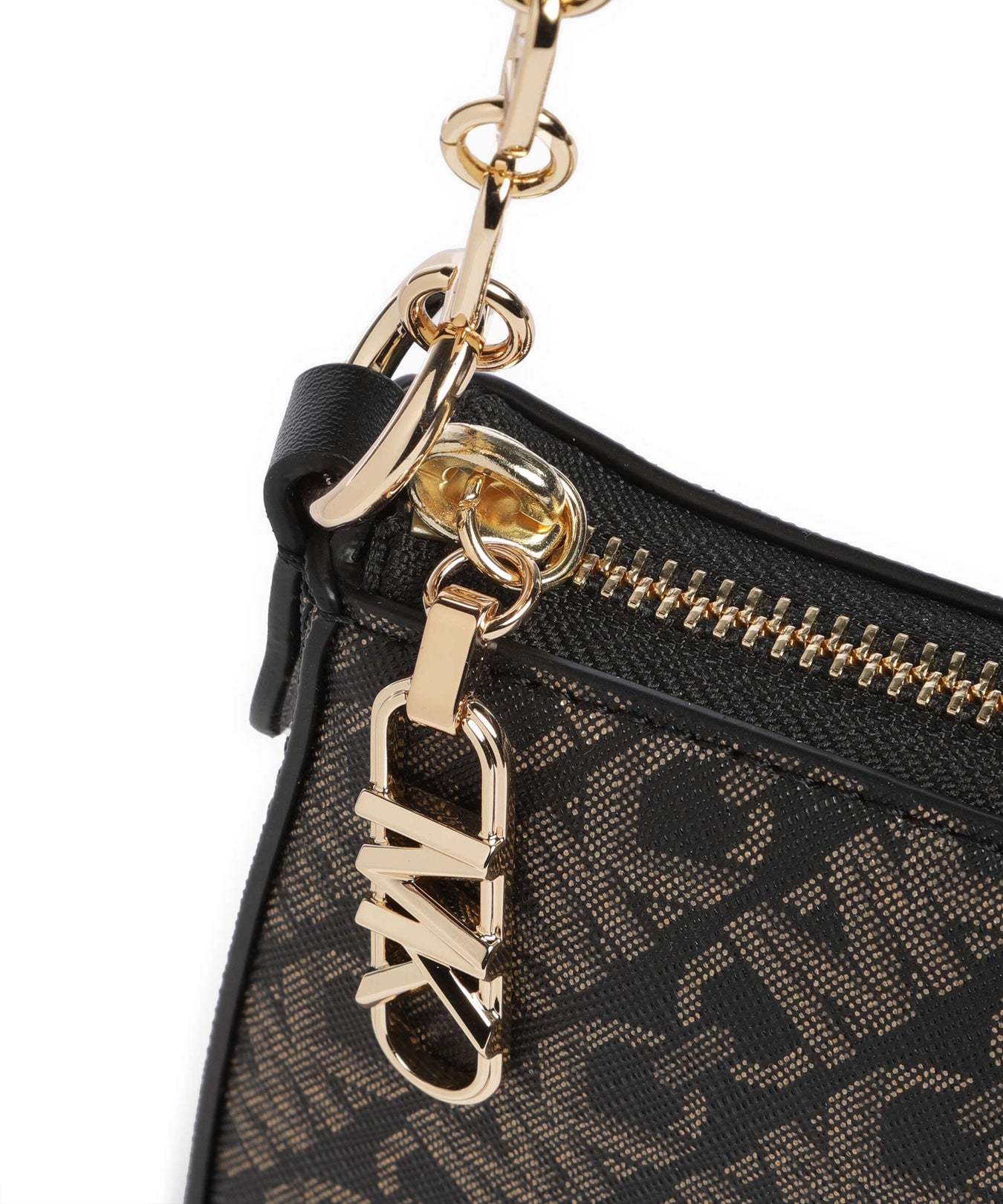 Michael Kors Empire Shoulder bag black/pale gold