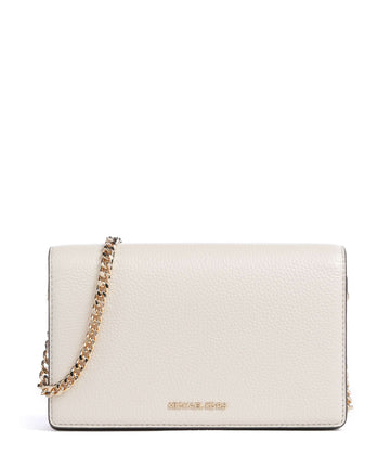 Michael Kors Jet Set Medium Bandolera light cream