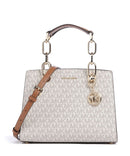 Michael Kors Cynthia Bolso de mano vanilla/acorn
