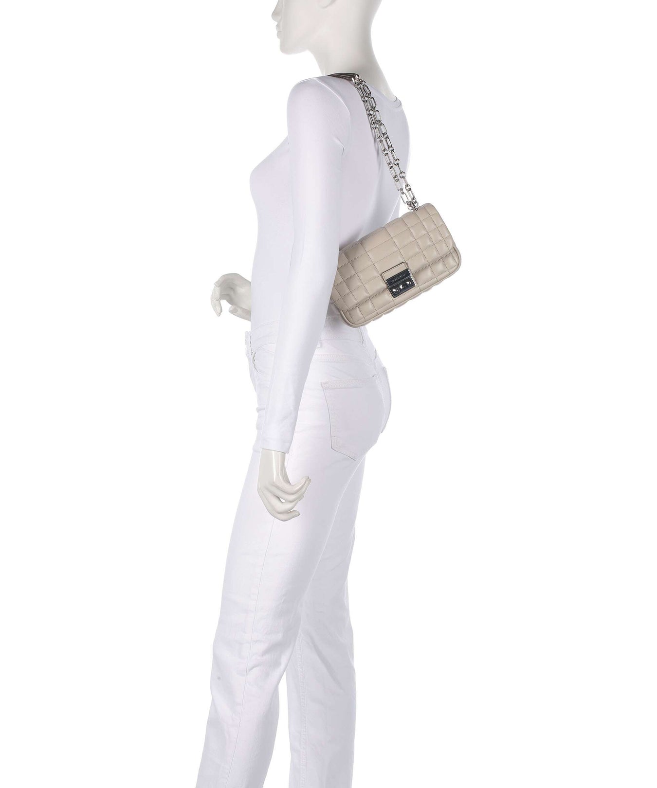 Michael Kors Tribeca Small Shoulder bag light sand