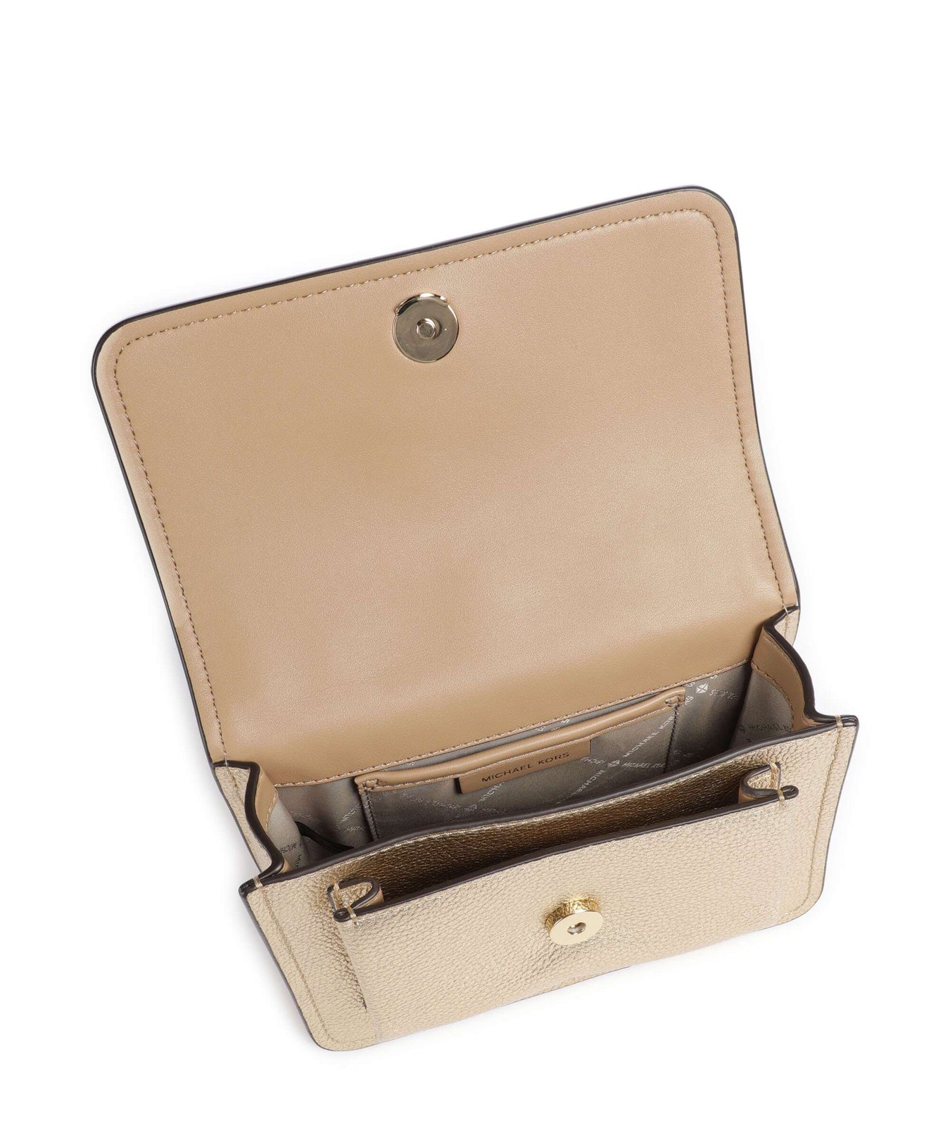 Michael Kors Claire Shoulder bag pale gold