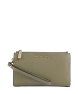 Michael Kors Jet Set Monedero safari green