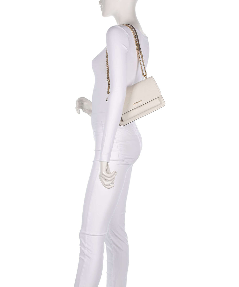 Michael Kors Claire Large Shoulder bag light cream