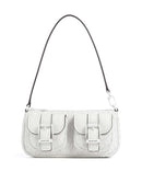 Michael Kors Zoe Small Bolso de hombro optic white