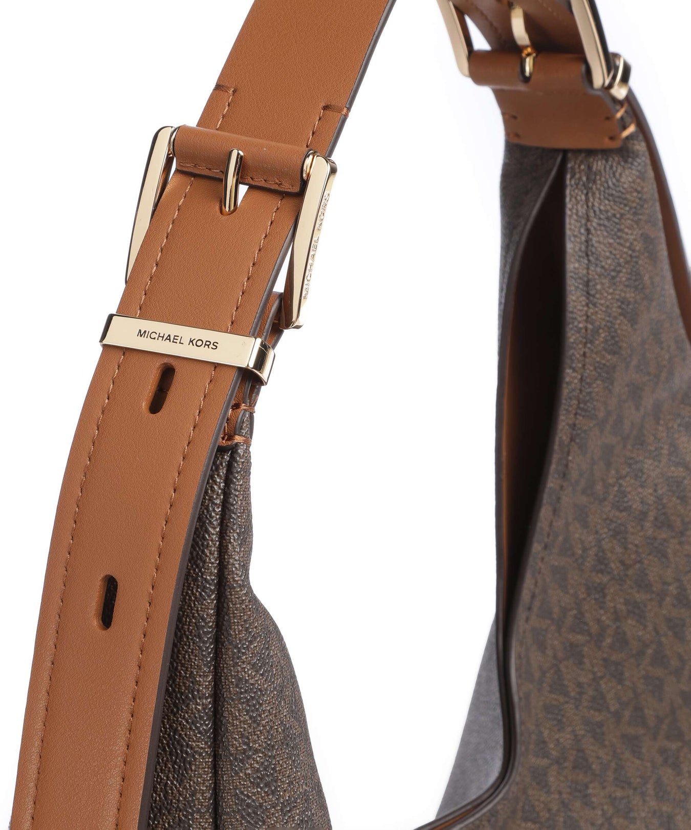 Michael Kors Nolita Large Hobo bag brown/acorn