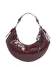 Michael Kors Koa Medium Bolso de hombro oxblood