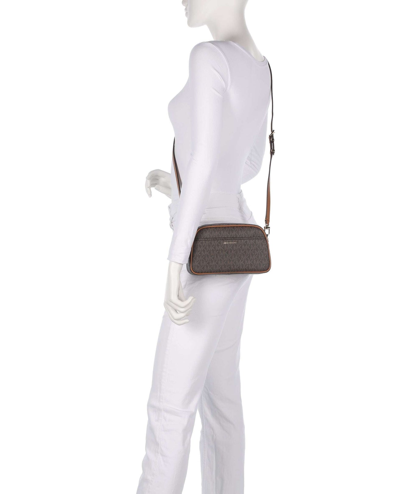 Michael Kors Jet Set Small Crossbody bag brown/acorn