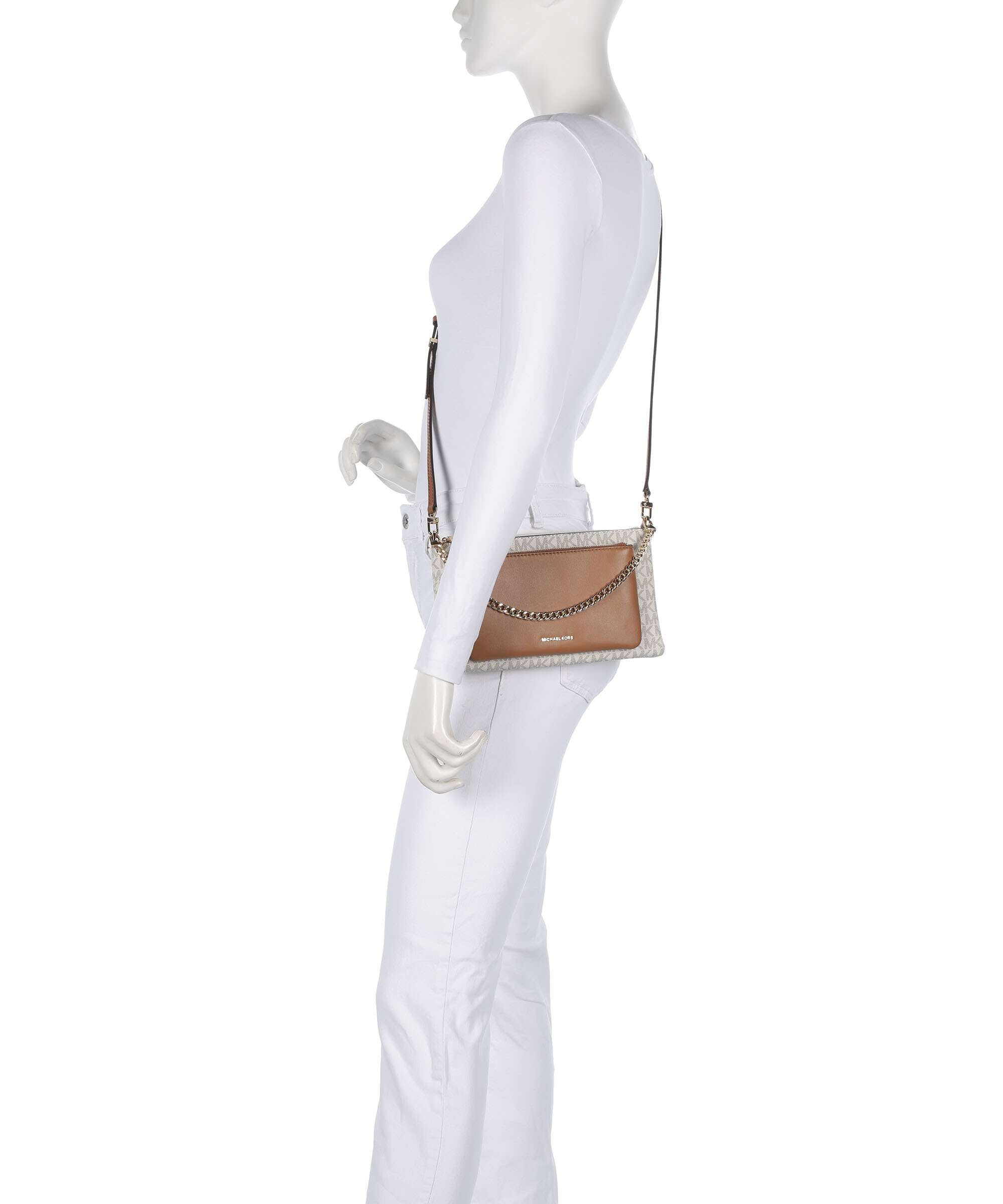 Michael Kors Jet Set Shoulder bag vanilla/acorn