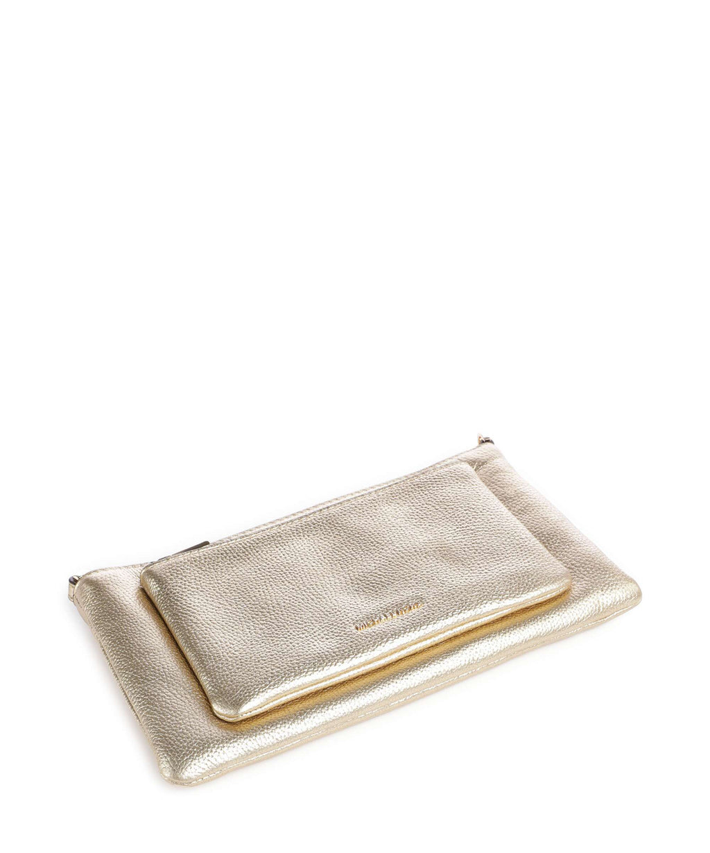 Michael Kors Jet Set Crossbody bag pale gold