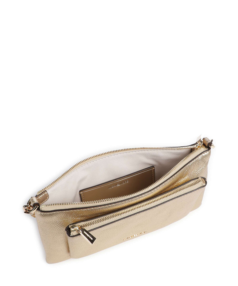 Michael Kors Jet Set Crossbody bag pale gold