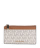 Michael Kors Jet Set Tarjetero vanilla/acorn