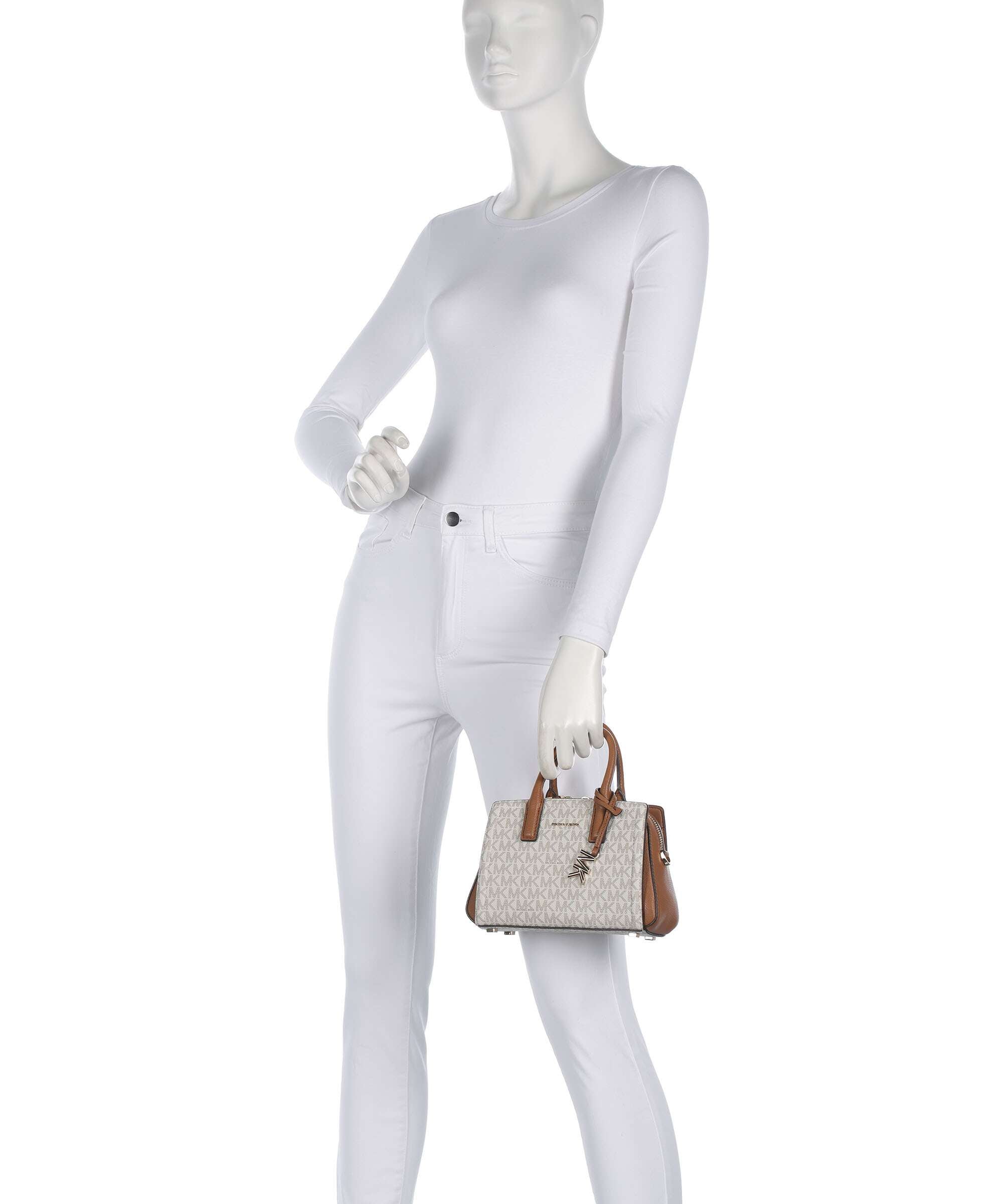 Michael Kors Laila XS Handbag vanilla/acorn