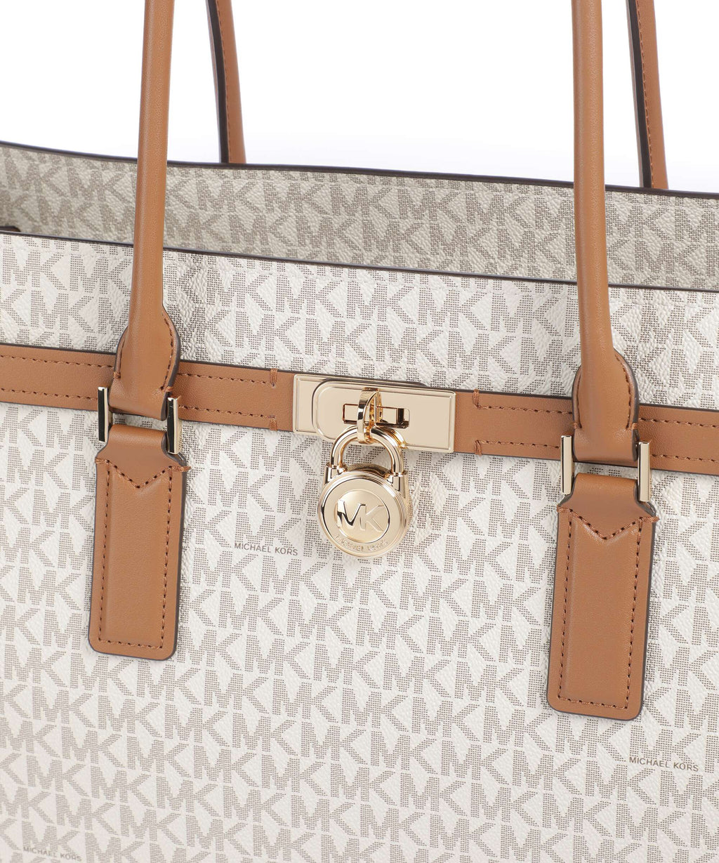 Michael Kors Hamilton Moderne Large Tote bag vanilla/acorn