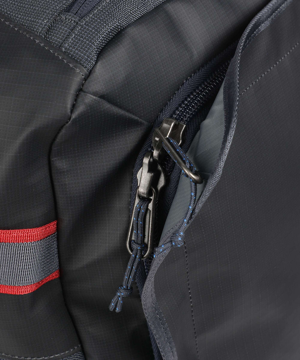 Patagonia Black Hole 40 Travel bag with wheels smolder blue w/amanita red