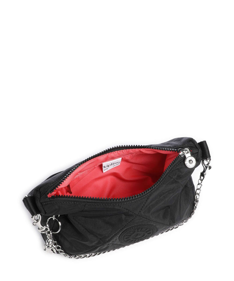 Kipling Crinkled Quilt Ayda Up Crossbody bag cosmic black