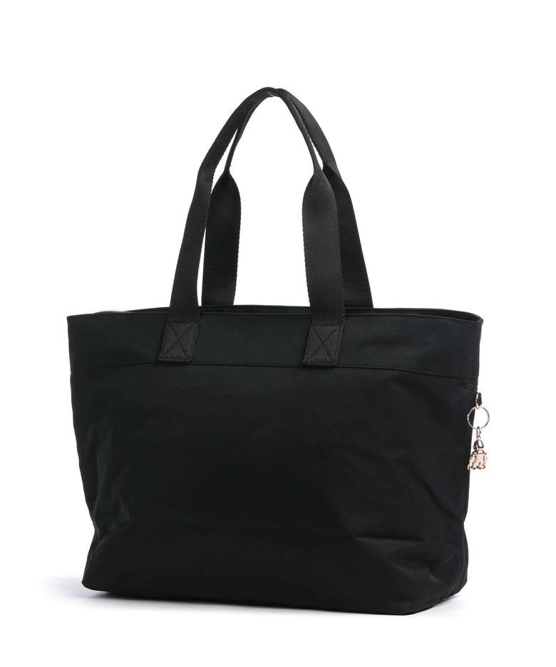 Kipling Charm Colissa Zip Tote bag black rose spice