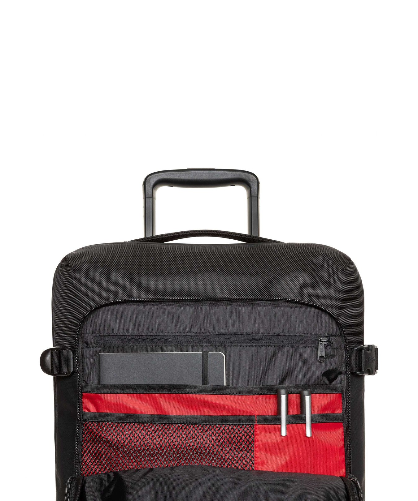 Eastpak Cnnct Tranverz S Travel bag with wheels top black