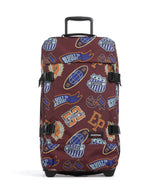 Eastpak Tranverz M Bolso de viaje con ruedas clash burgundy