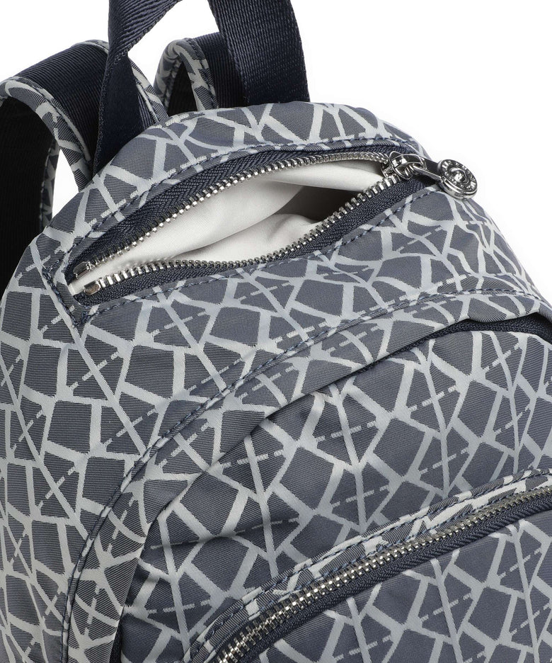 Kipling Elevated Delia Mini Backpack navy sign