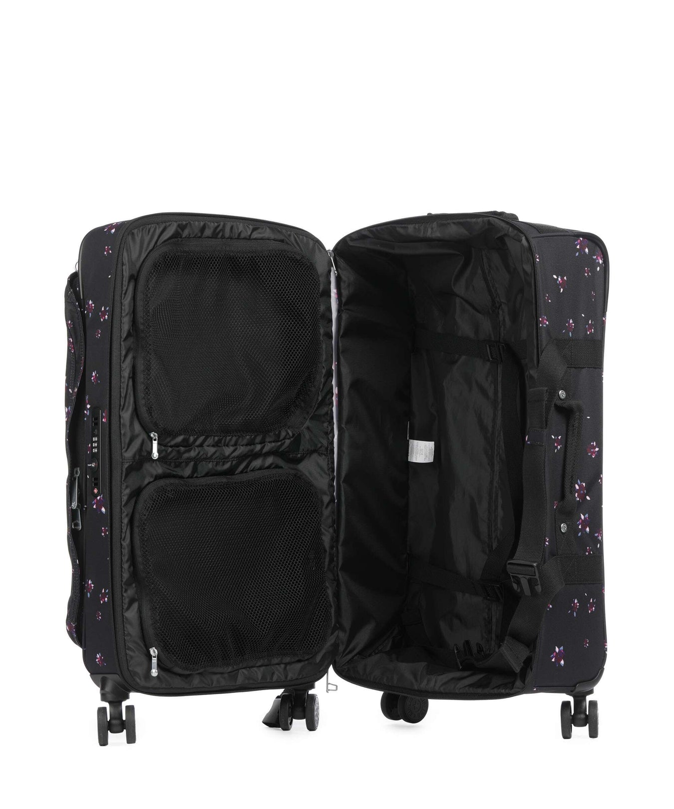 Kipling Basic Spontaneous M Spinner (4 wheels) night flower