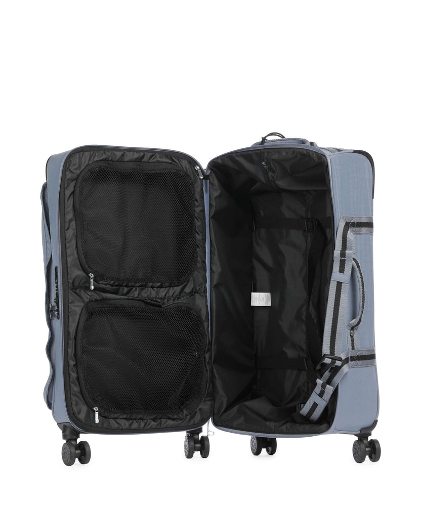 Kipling Basic Spontaneous M Spinner (4 wheels) blue stone