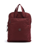Kipling Elevated Kazuki Mochila maroon tile