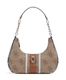 Guess Erenia Bolso de hombro latte logo