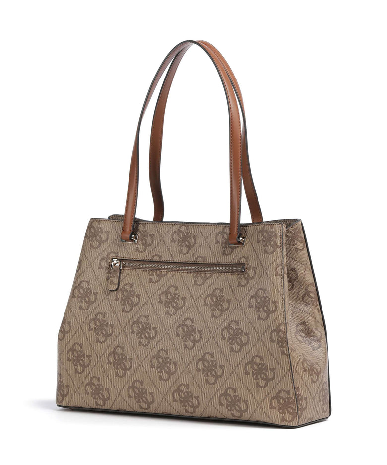 Guess Erenia Tote bag latte logo