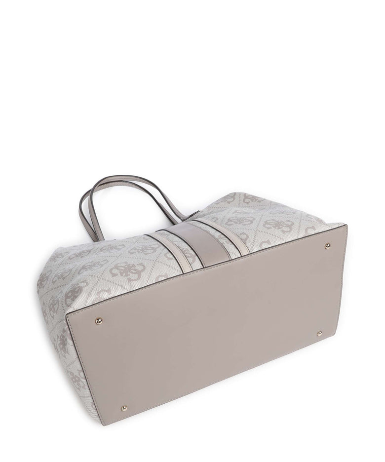 Guess Erenia Tote bag dark taupe logo