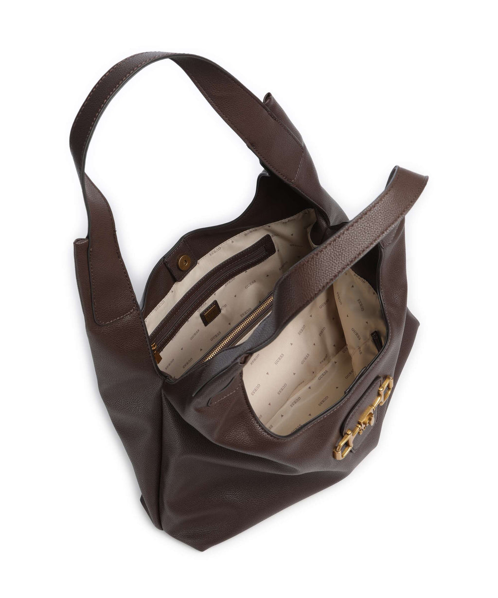 Guess Sunset Hobo bag brown