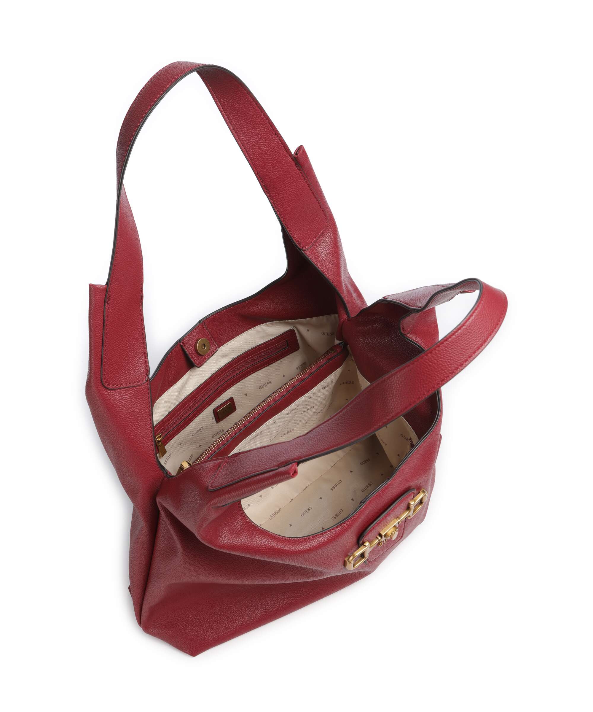 Guess Sunset Hobo bag red