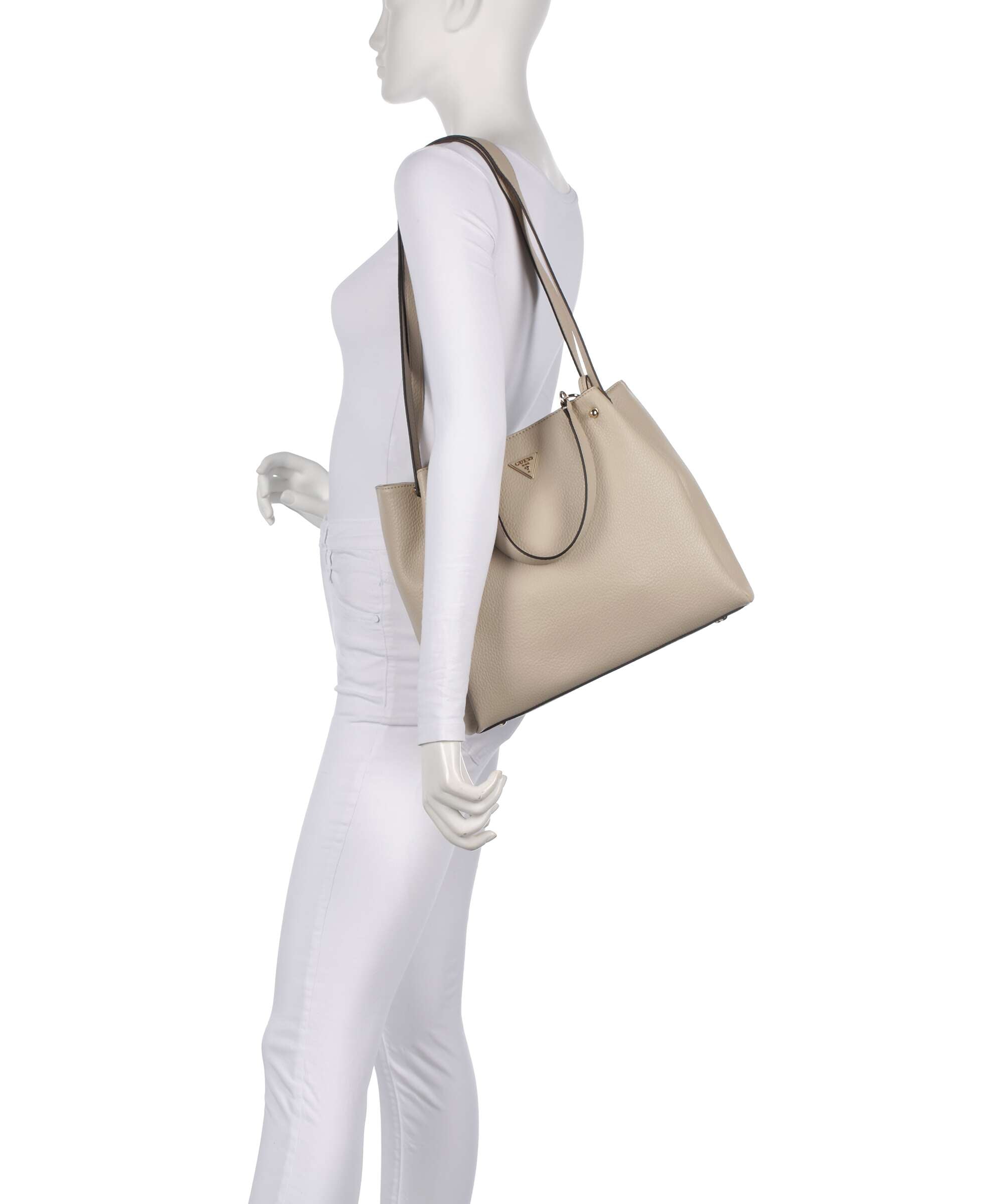 Guess Lorella Girlfriend Handbag bone