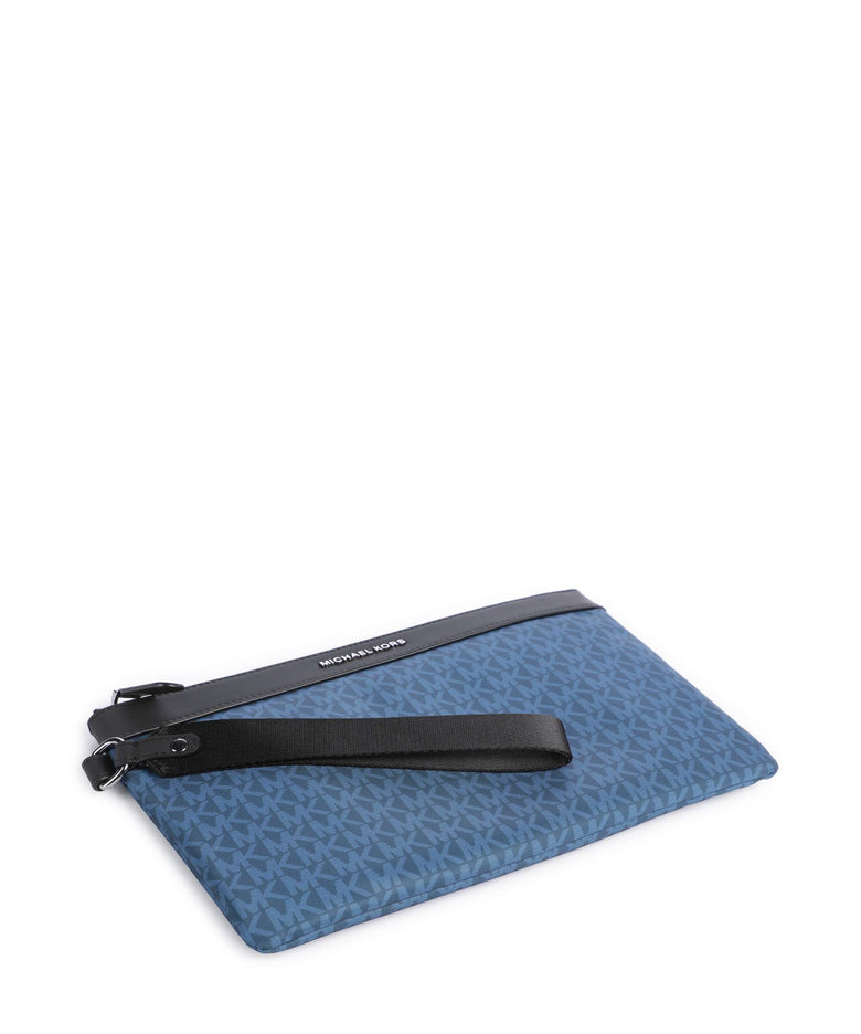 Michael Kors Brooklyn Wristlet river blue