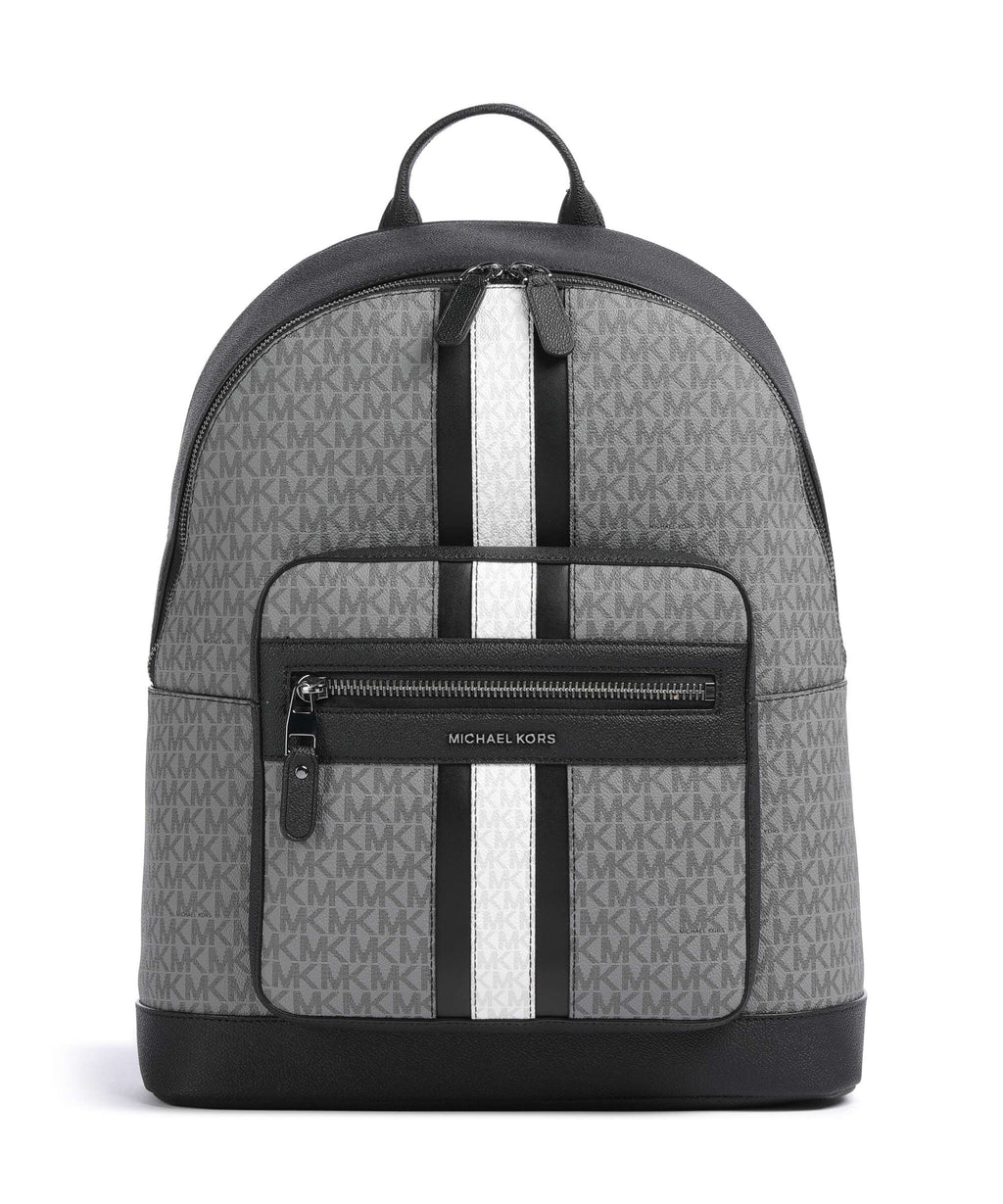 Michael Kors Hudson Backpack str gray/black
