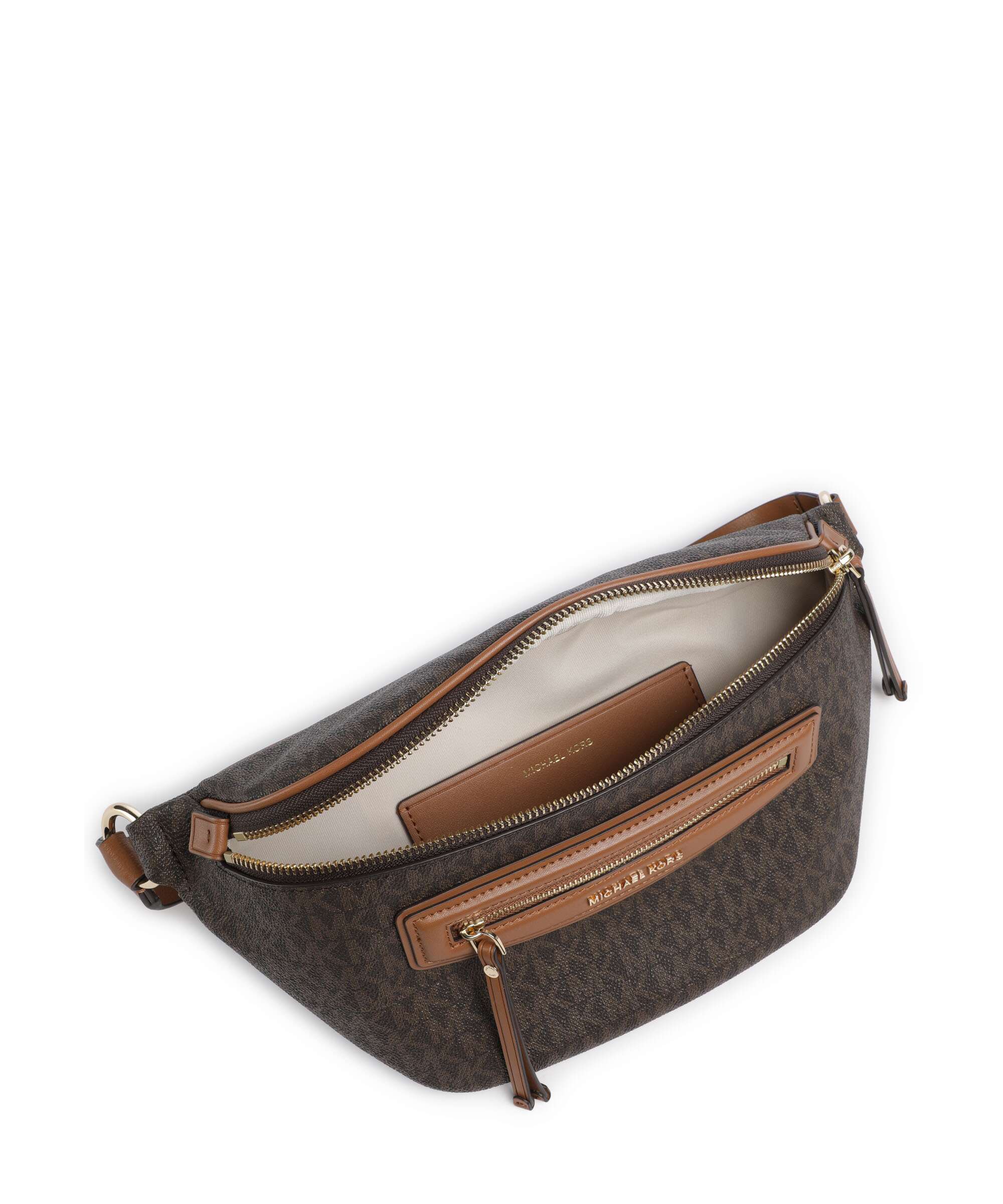 Michael Kors Jet Set Travel Medium Belt bag brown/acorn