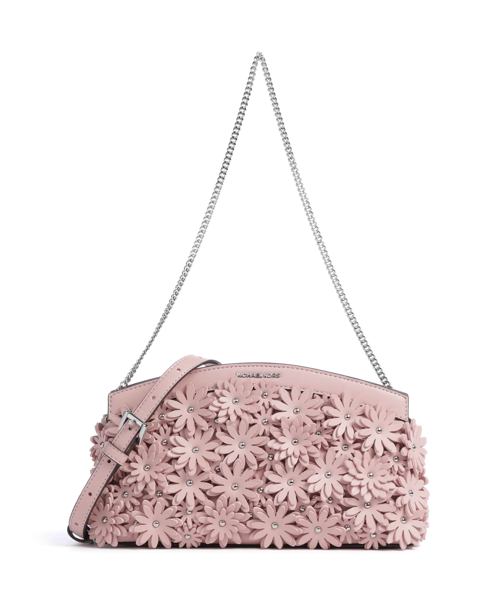 Michael Kors Athena Dome Chain Small Shoulder bag smokey rose