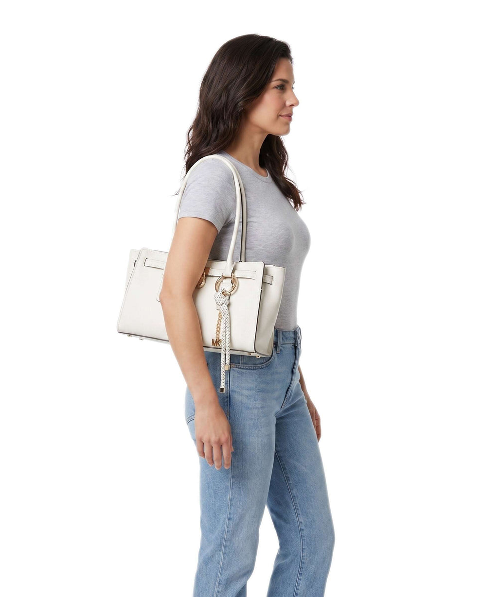 Michael Kors Hamilton Moderne Small Shoulder bag eggshell