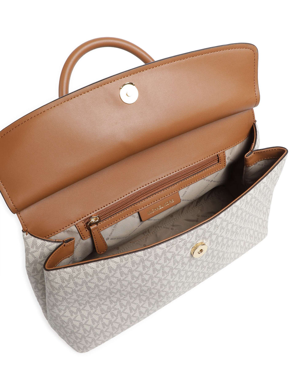 Michael Kors Landry Medium Handbag vanilla/acorn