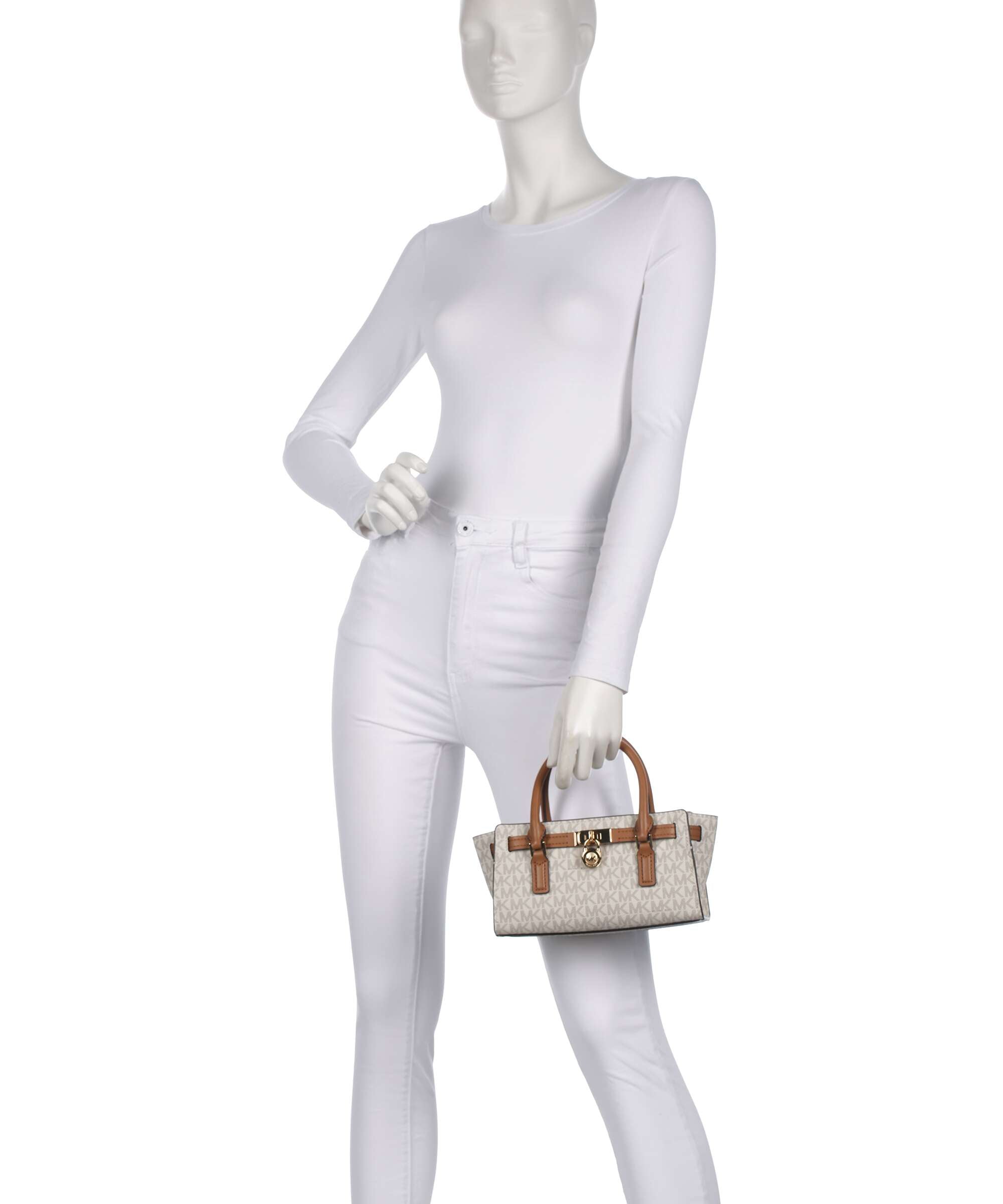 Michael Kors Hamilton Moderne XS Handbag vanilla/acorn